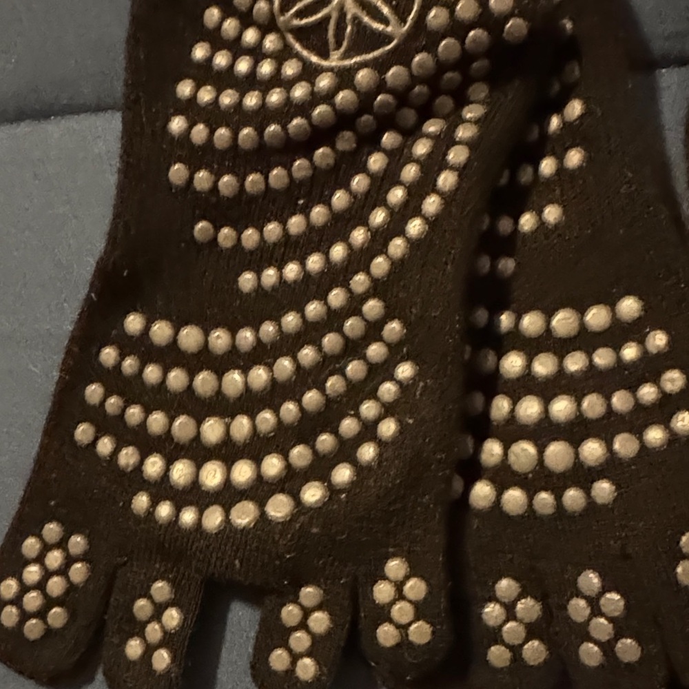 Black Grip Socks for Pilates sz M - Picture 4 of 4